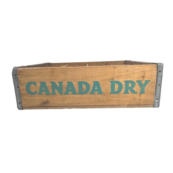 1975 Wooden Canada Dry Soda Crate Louisville, KY VSA - Picture 2 of 10
